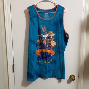 Space Jam Men's Tank Top - Teal